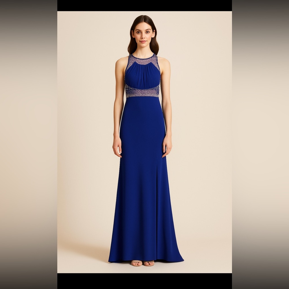 Morgan & Co. Royal Blue Prom Dress